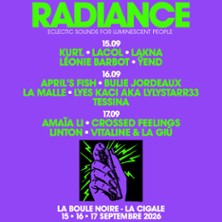 Radiance 2026 - Pass 1 Jour Jeudi
