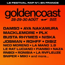 GOLDEN COAST FESTIVAL-PASS 2 JOURS Valable les 28 et 30 ao&ucirc;t 2026